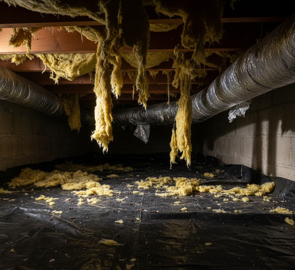 Pest Intrusion Crawl Space